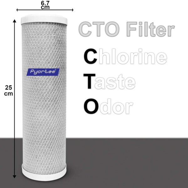 Service kit for 50LPH RO Plant/100LPH RO/200LPH UV Purifier (2 Spun/1 CTO/Spanner)  Heavy Quality - Image 3