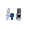 Brass Inlet Valve/Connector 1/4" (6mm) Push Fit Connection - Image 2