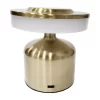 Metal LED Table Lamp, LED Lamp With Touch Control | Decorative Desk Lamp, Portable , USB Rechargeable, 3 Color, 3 Levels Brightness, Dimmable Eye Protection Modern Lamp For Home Decor Party Kids Room Bedroom - Image 4