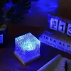Dynamic Rotating Water Wave Ripple Night Lamp With Remote - Image 4